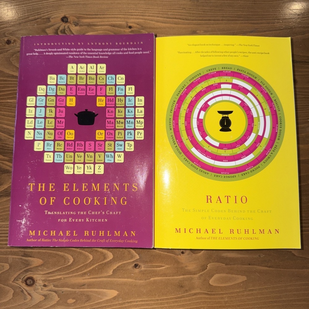Ratio: The Simple Codes‎ The Elements Of Cooking Michael Ruhlman